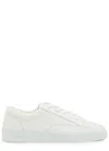 Jude Llow Nico Panelled Grained Leather Sneakers In White