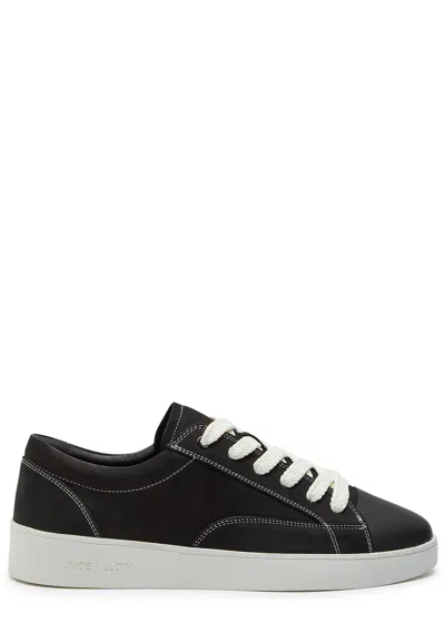 Jude Llow Nico Panelled Nubuck Leather Sneakers