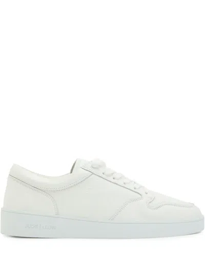 Jude Llow Telier Textured Low-top Sneakers In White
