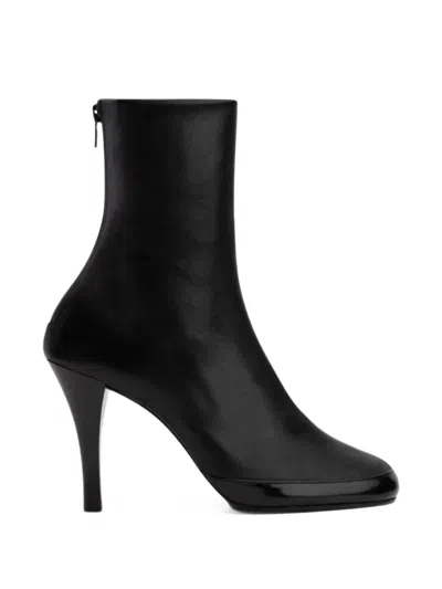 Jude Luna Leather Boots In Black