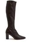 Jude Memo 75 Leather Knee-high Boots In Brown