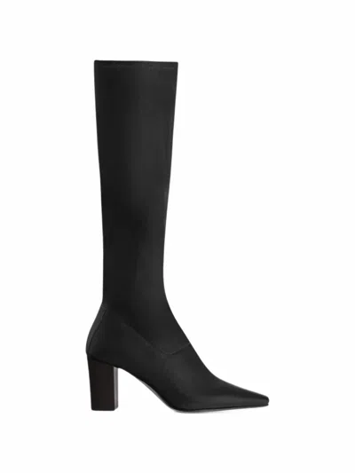 Jude Memo Square-toe Knee Boots In Multi