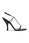 Jude Mixer Sandal In Black Leather
