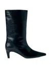 Jude Pointed-toe Leather Boots In Multi