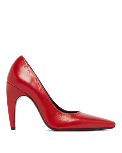 Jude Red Fame Leather Pumps