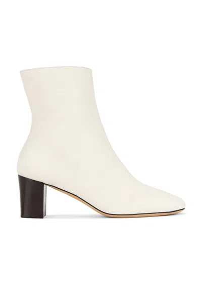 Jude Rook Ankle Boot In White