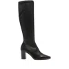 Jude Leather Boots In Multi