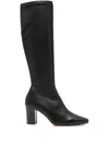Jude Memo 75 Leather Knee-high Boots In Black