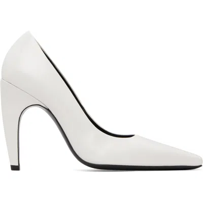 Jude White Fame Pump Heels