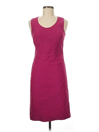 Pre-owned Judith & Charles Casual Dress In Burgundy