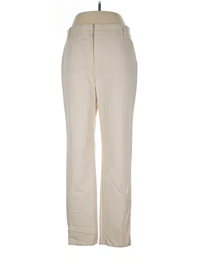 Pre-owned Judith & Charles Casual Pants In Ivory