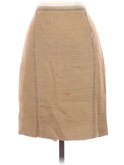 Pre-owned Judith & Charles Casual Skirt In Tan