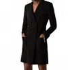 Judith & Charles Digital Dress In Black In Black