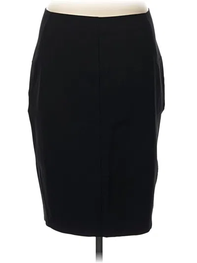 Pre-owned Judith & Charles Formal Skirt In Black