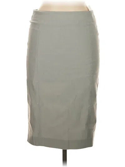 Pre-owned Judith & Charles Formal Skirt In Gray