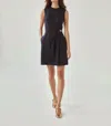 Judith & Charles Riopele Dress In Navy