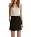 Judith & Charles Saumur Skirt In Black In Black