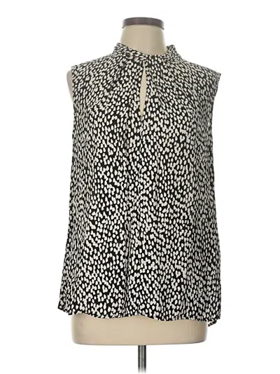 Pre-owned Judith & Charles Sleeveless Blouse In White