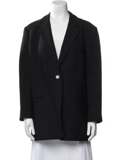 Pre-owned Judith & Charles Virgin Wool In Black