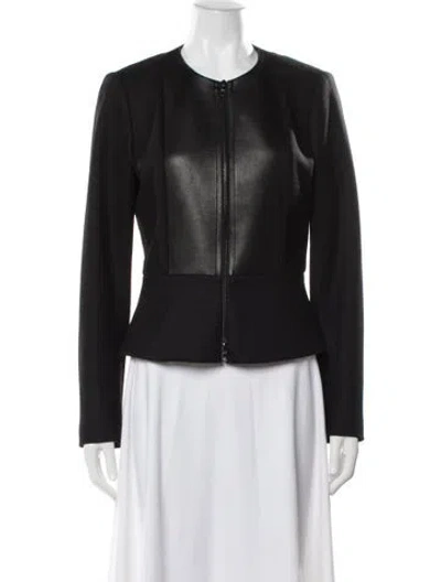 Pre-owned Judith & Charles Wool Blazer In Black