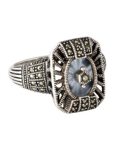 Pre-owned Judith Jack Cocktail Ring In Multicolor