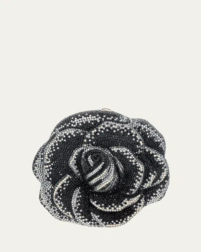 Judith Leiber Black Magic Crystal Minaudiere