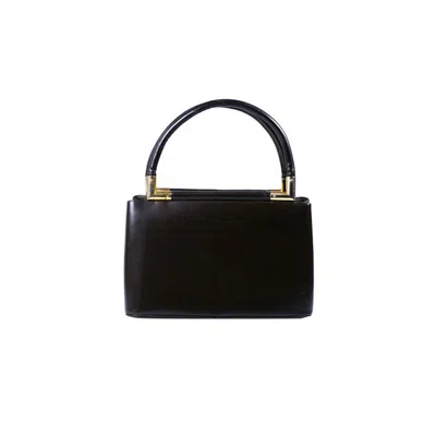 Pre-owned Judith Leiber Brown Calf Bag