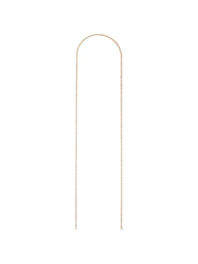 Judith Leiber Cable-link Shoulder Strap In Gold