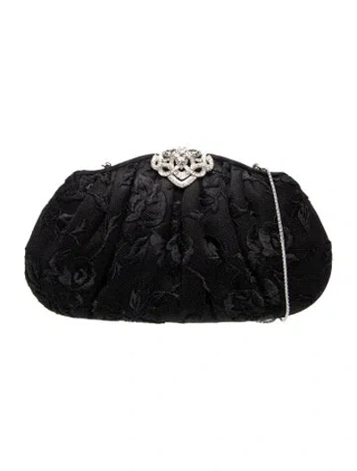 Pre-owned Judith Leiber Clutch In Black