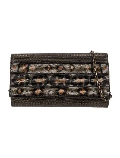 Pre-owned Judith Leiber Clutch In Multi