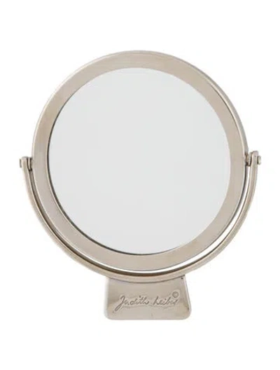 Pre-owned Judith Leiber Compact Mirror In Silver