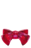 Judith Leiber Couture Bow Clutch In Red