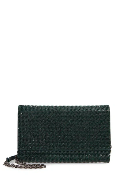 Judith Leiber Couture Fizzoni Beaded Clutch In Green