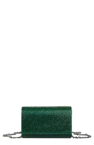 Judith Leiber Couture Fizzy Beaded Clutch In Blue
