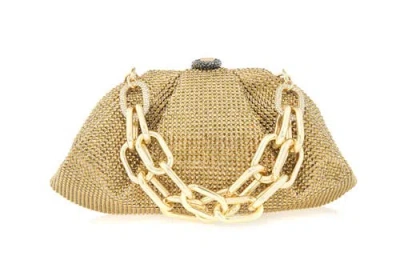Judith Leiber Couture Gemma Clutch In Gold