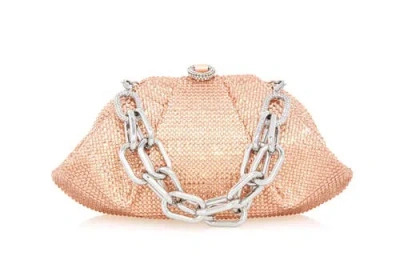 Judith Leiber Couture Gemma Clutch In Orange