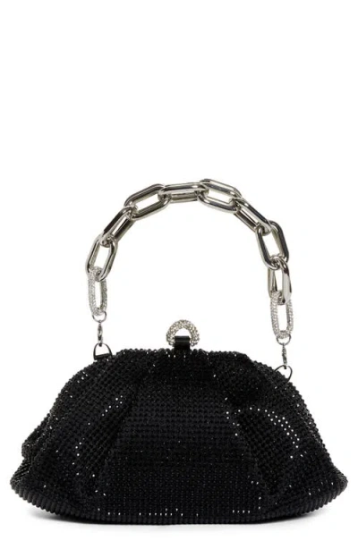 Judith Leiber Couture Gemma Crystal Clutch In Black