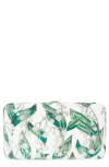 Judith Leiber Couture Lily Belles Crystal Embellished Clutch In Silver Chalk Multi