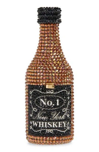 Judith Leiber Couture Mini Crystal Bottle Pillbox