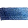 Judith Leiber Couture Perry Crystal Embellished Satin Clutch