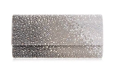 Judith Leiber Couture Perry Gradient Clutch In Transparent