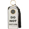 Judith Leiber Couture Rectangle Dome Do Not Disturb Crystal Embellished Clutch In Multi