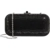 JUDITH LEIBER JUDITH LEIBER COUTURE SLIDE CRYSTAL EMBELLISHED CLUTCH