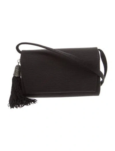 Pre-owned Judith Leiber Crossbody Bag In Black