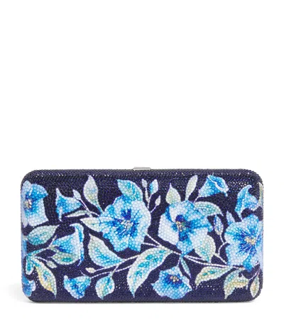 Judith Leiber Crystal Bluebelle Clutch Bag