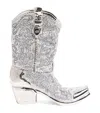 Judith Leiber Crystal Cowboy Boot Austin Clutch Bag