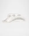 Judith Leiber Crystal Cowboy Hat Clutch Bag