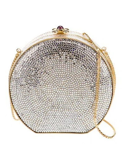 Pre-owned Judith Leiber Crystal Evening Bag