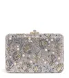 Judith Leiber Crystal Shelby Slim Slide Clutch Bag