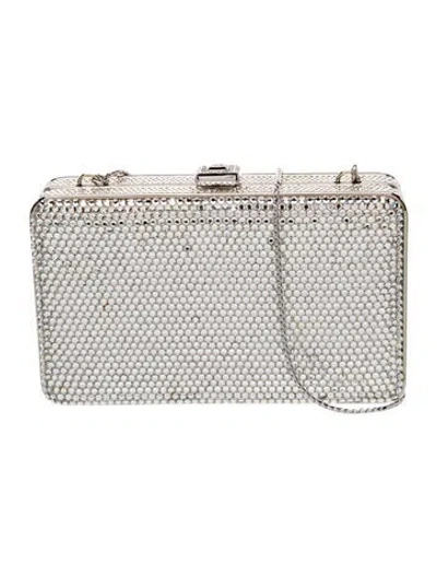 Pre-owned Judith Leiber Crystal Shoulder Bag
